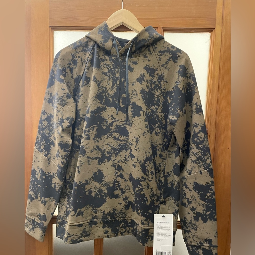 Lululemon City Sweat Pullover Hoodie Sz. S - NWT - Marbled